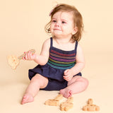 Printed Bear Single-Piece Rattle and Matching Mirror