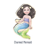 Fairytale Magnetic Wooden Puzzle with Cotton Bag | Charmed Mermaid | Made in the USA 🇺🇸