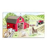Harvest Time! A 24-Piece Farm Themed Puzzle for Toddlers & Preschoolers - 11"x19"
