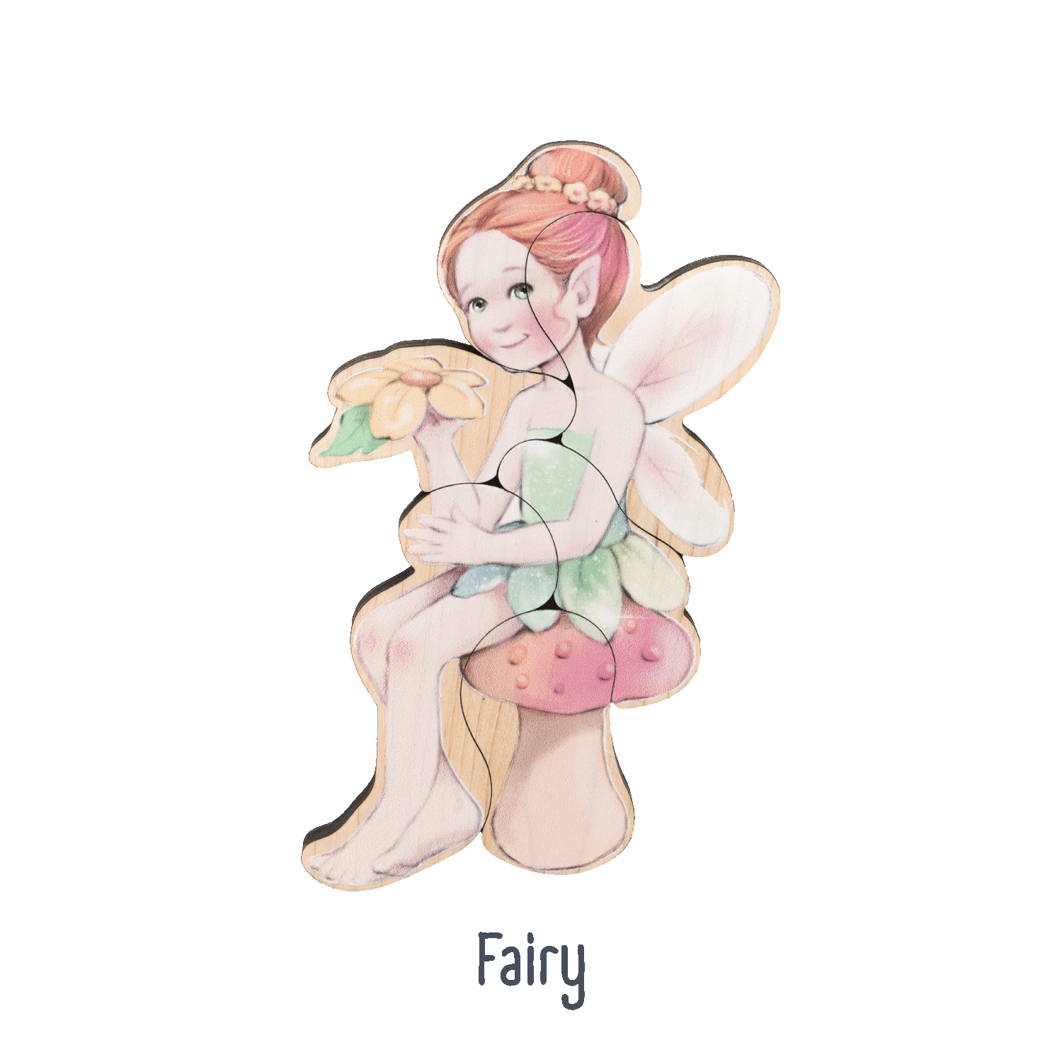 Choose Your Favorite Fairytale Magnetic Wooden Puzzle with Cotton Bag | Made in the USA 🇺🇸