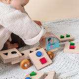 Stackable Puzzle Truck - Flower Delivery Truck