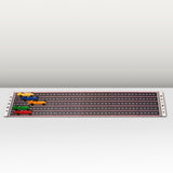 Dyed Wooden Indy Car Set with Racetrack