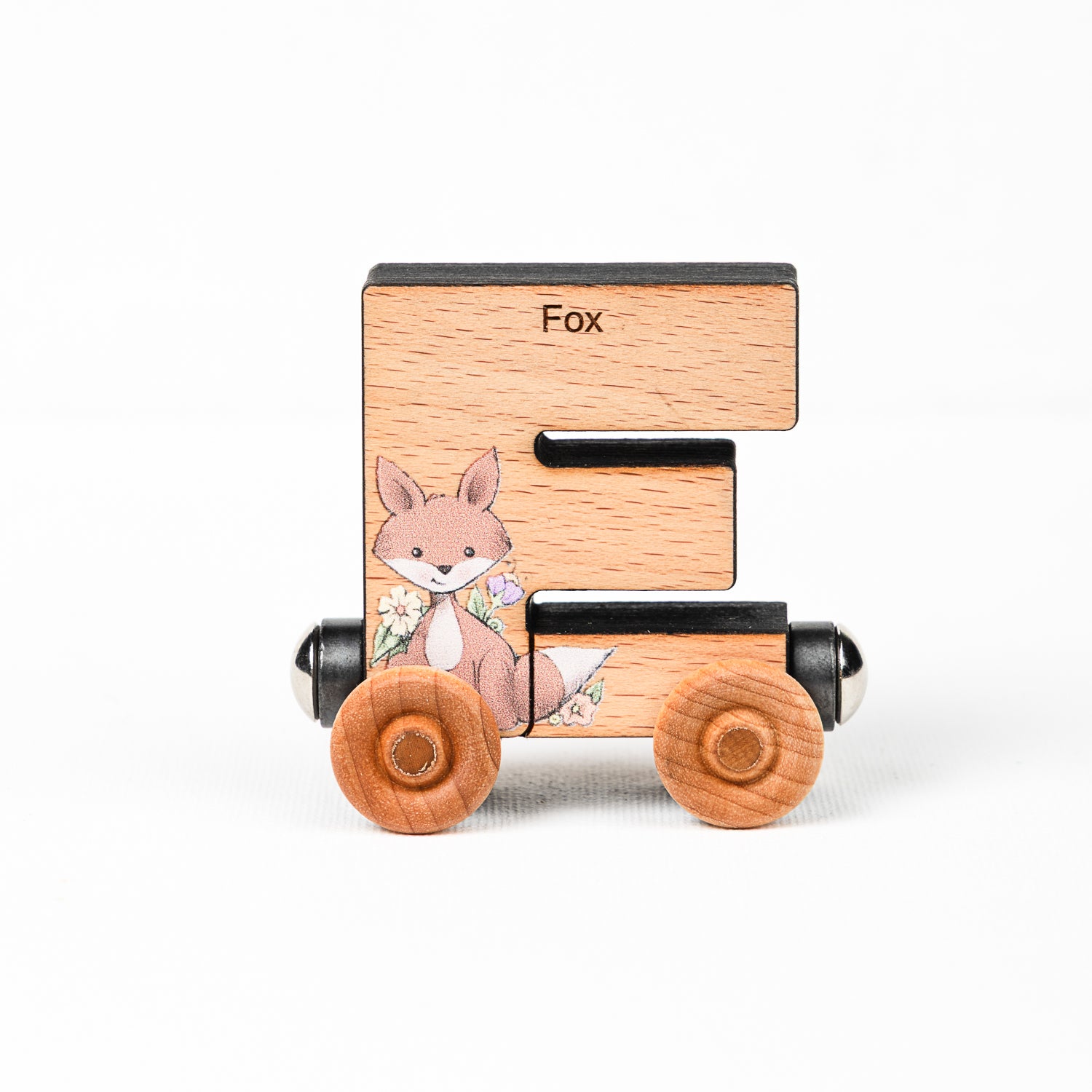 Letter "F" with a fox.