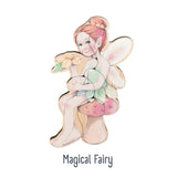 Fairytale Magnetic Wooden Puzzle with Cotton Bag | Magical Fairy | Made in the USA 🇺🇸