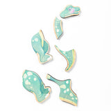 Dinosaur Magnetic Wooden Puzzle Set with Cotton Bag