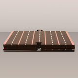 Dyed Wooden Indy Car Set with Racetrack