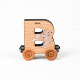 Letter "B" with a bear.