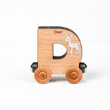 Letter "D" with a deer.