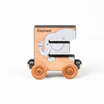 Letter "E" with an elephant