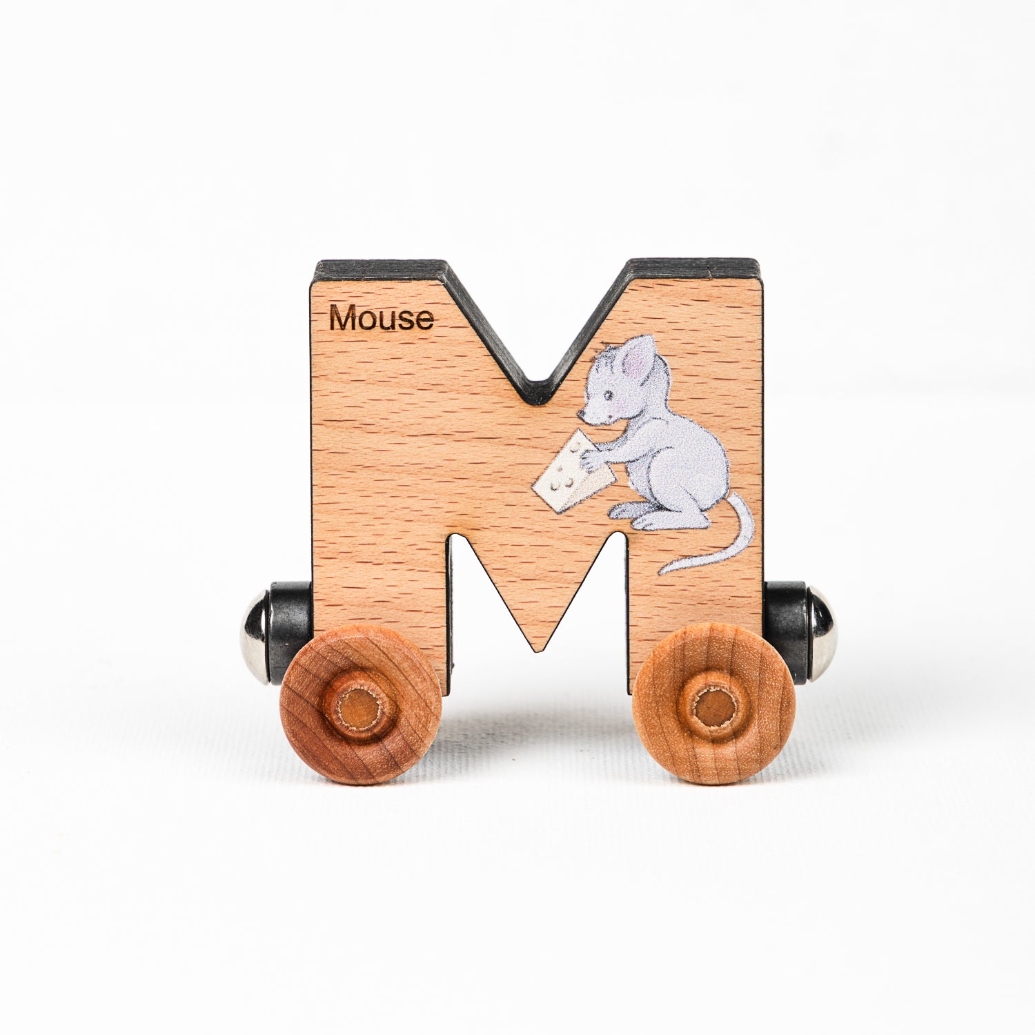 Letter "M" with a mouse.