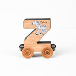 Letter "Z" with a zebra.