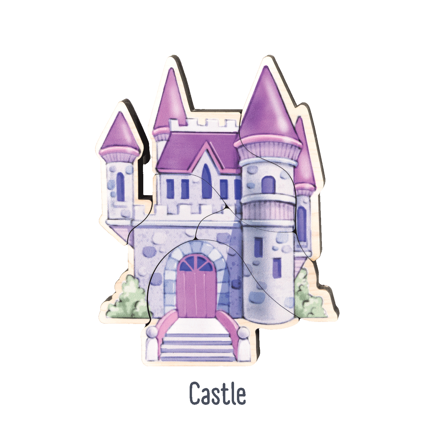 Choose Your Favorite Fairytale Magnetic Wooden Puzzle with Cotton Bag | Made in the USA 🇺🇸
