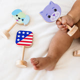 Grasp & Giggle Cat Rattle