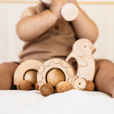 Roly Poly Elephant Push Toy