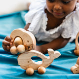 Easy Grasp Whale Push Toy